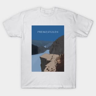 The Pulpit Rock Preikestolen Norway T-Shirt